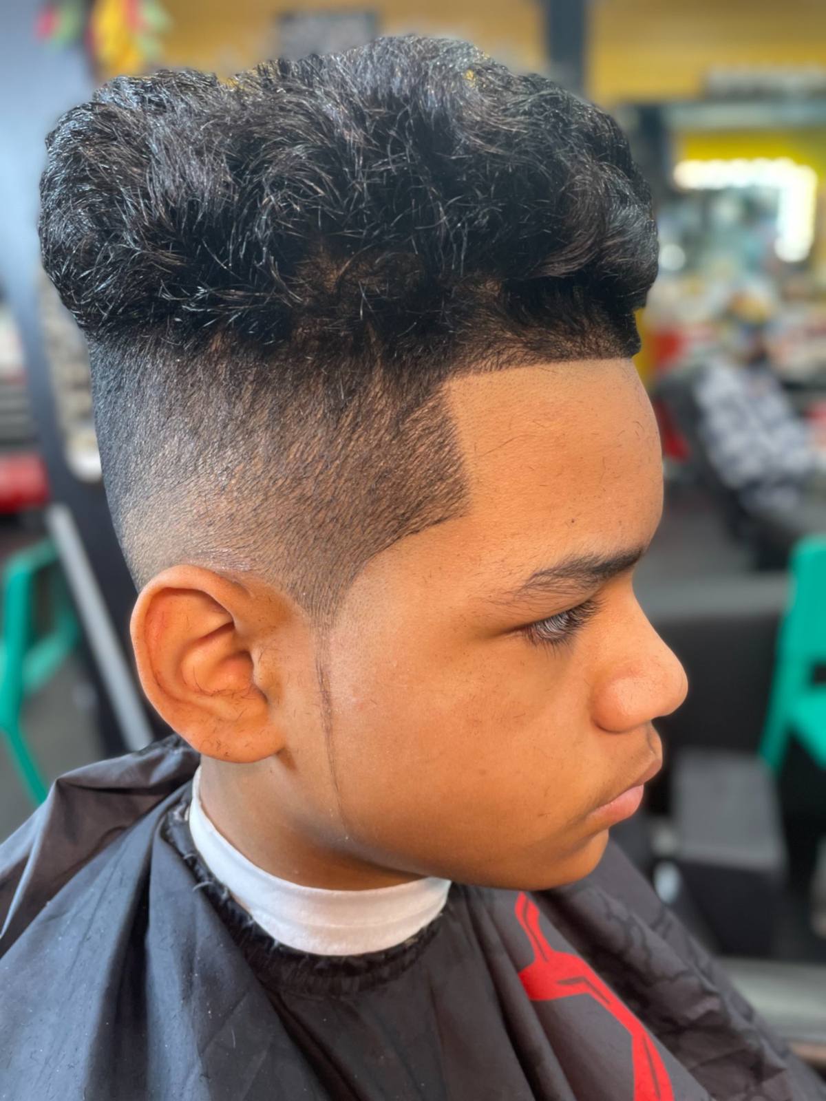 Bald Head Beard Detail