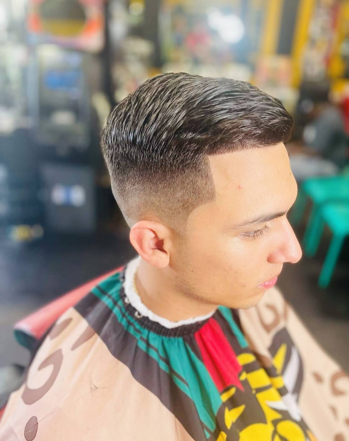 Classic Taper Comb Over