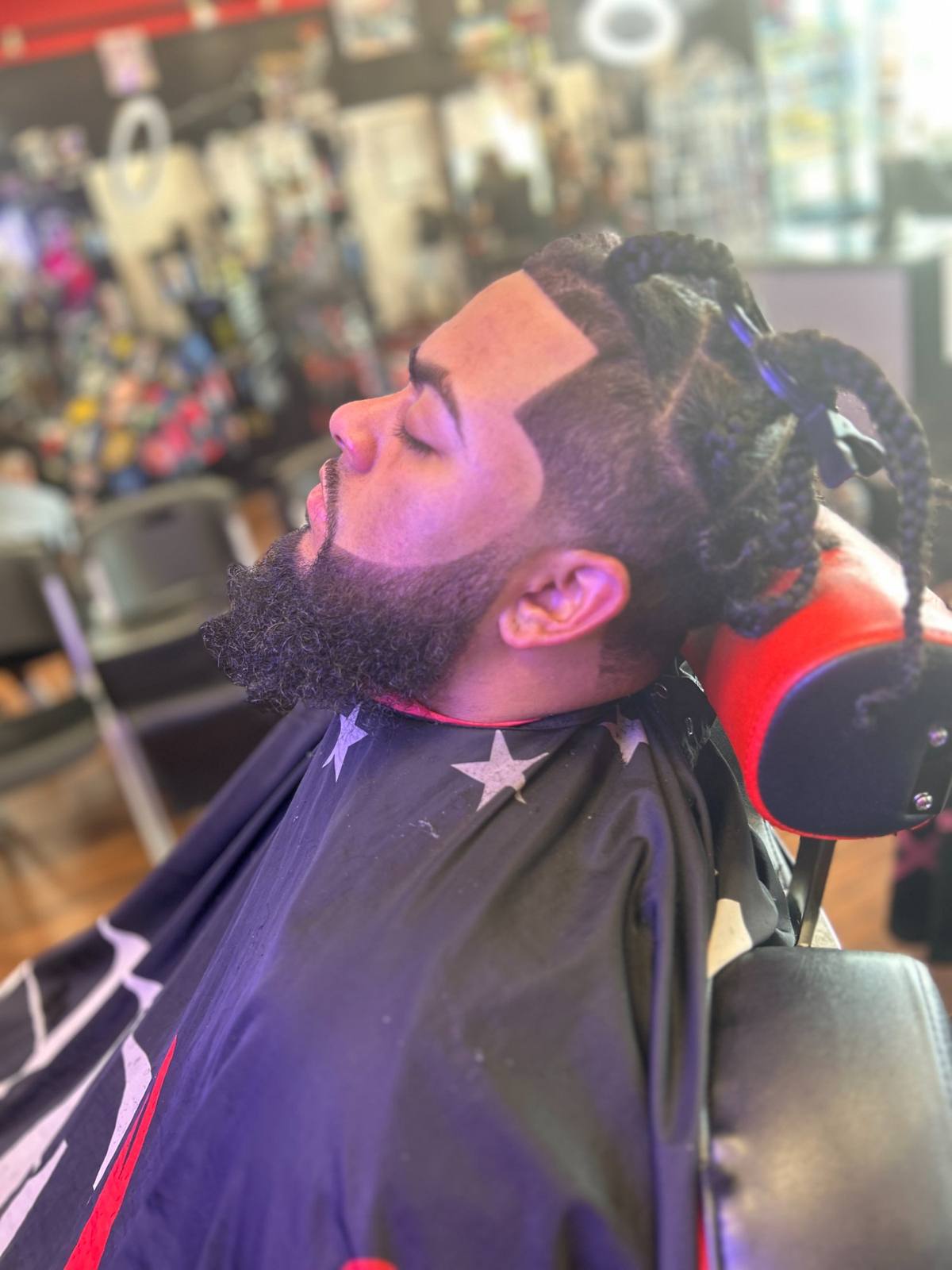 360 Waves Skin Fade